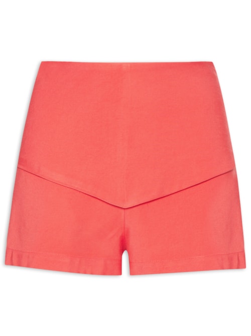 Shorts Feminino Cintura Alta - Rosa