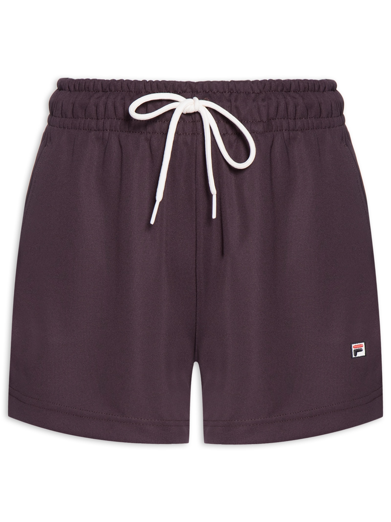 Shorts Feminino Heritage F-Box Marrom Fila