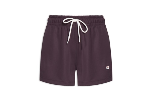 Shorts Feminino Heritage F-Box - Marrom