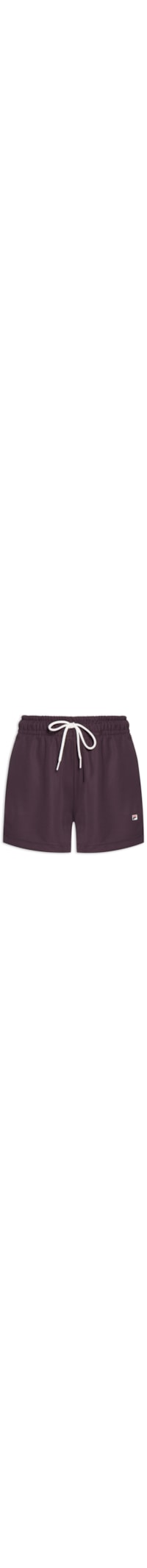 Shorts Feminino Heritage F-Box - Marrom
