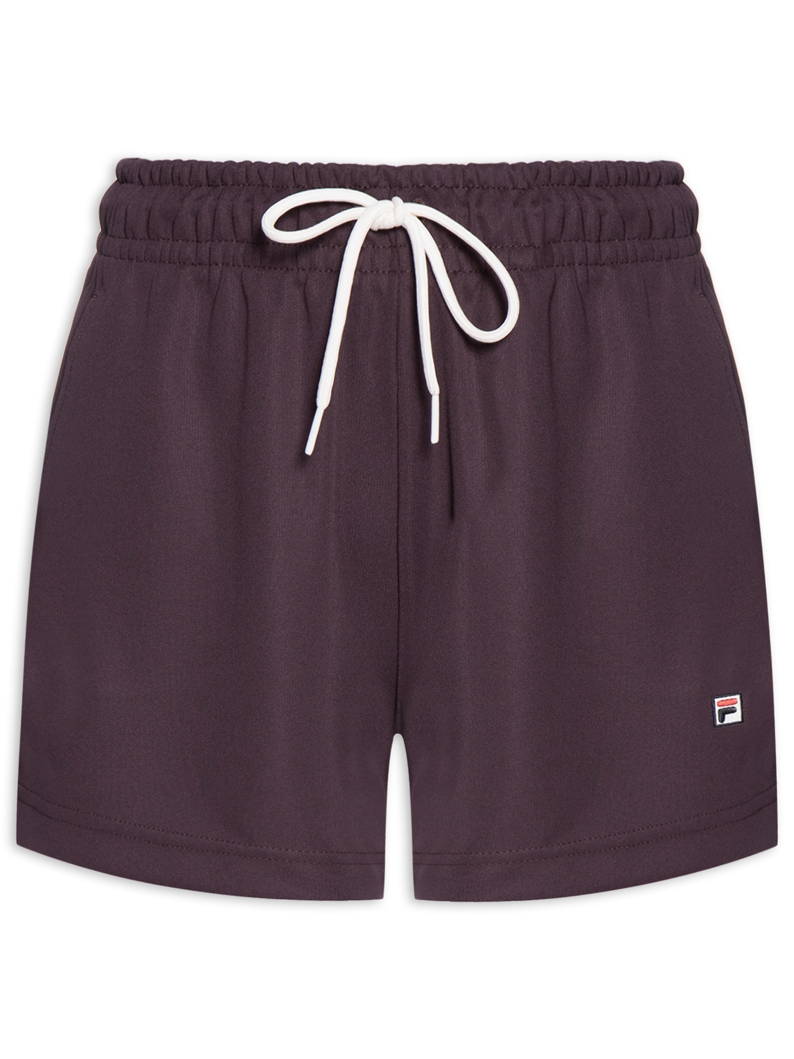 Shorts Feminino Heritage F-Box Marrom Fila