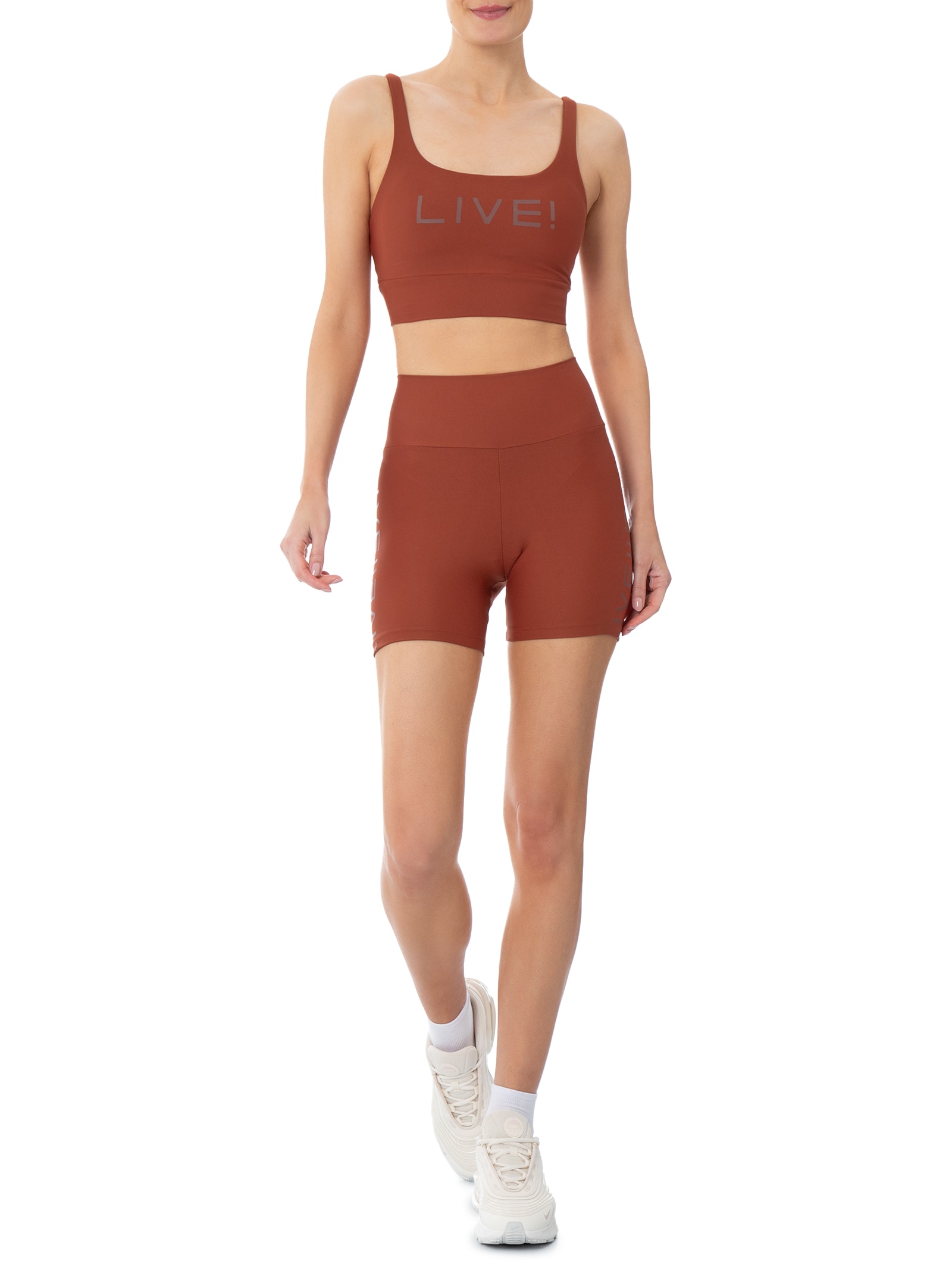 Shorts Feminino Icon Neo Vermelho Live!