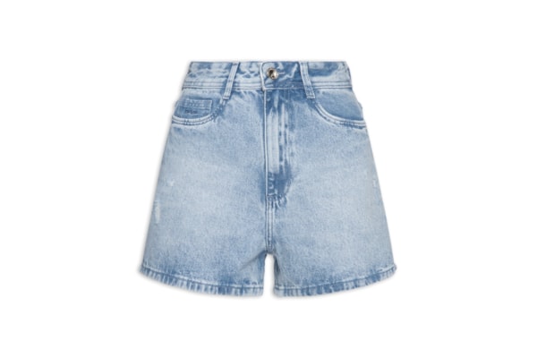 Shorts Feminino Jeans - Azul
