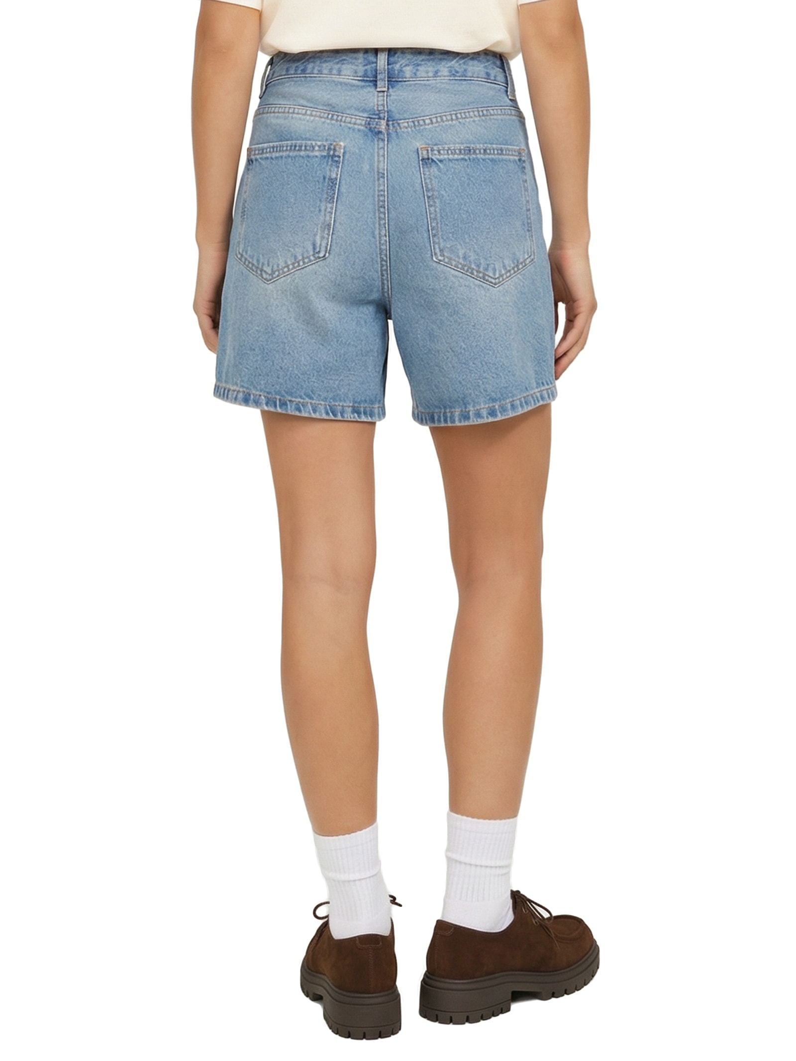 Shorts Feminino Jeans Azul Hering