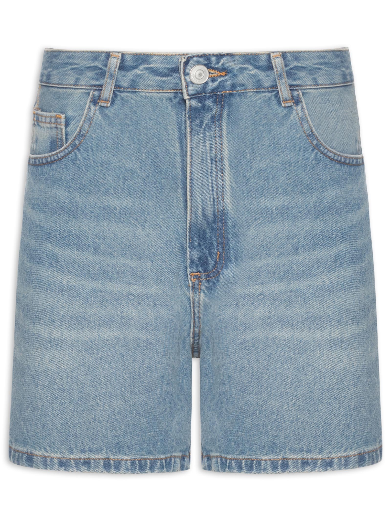 Shorts Feminino Jeans Azul Hering