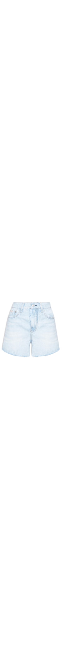 Shorts Feminino Jeans Boy Barras A Fio - Azul