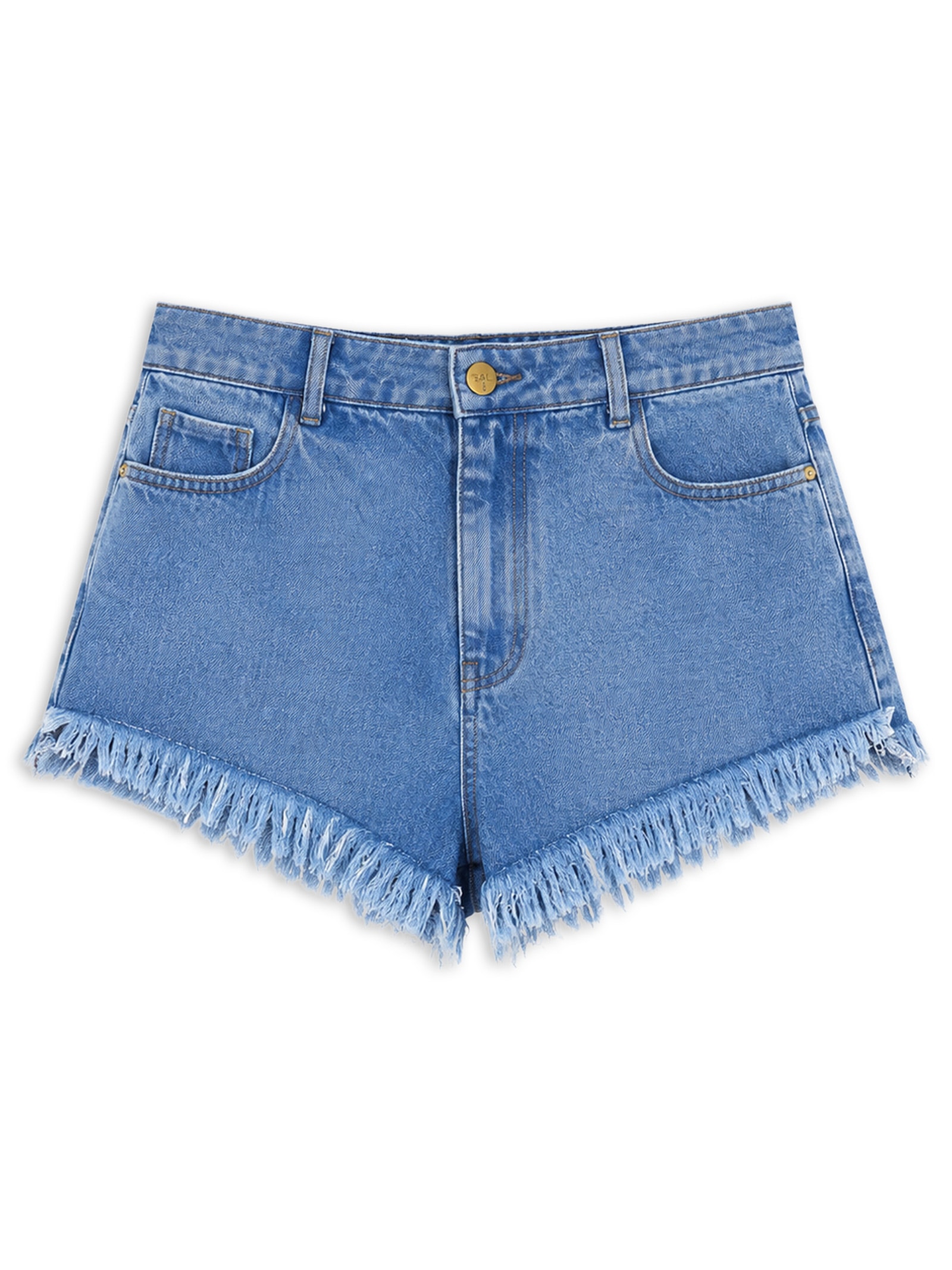 Shorts Feminino Jeans Leda Azul Triya