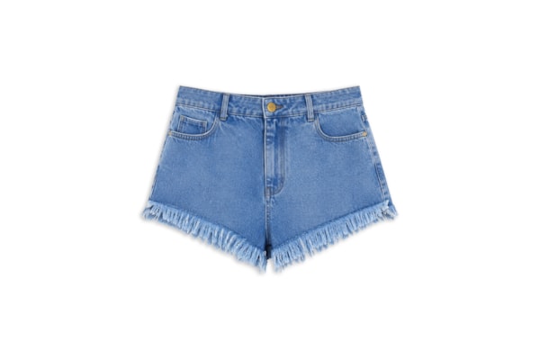 Shorts Feminino Jeans Leda - Azul