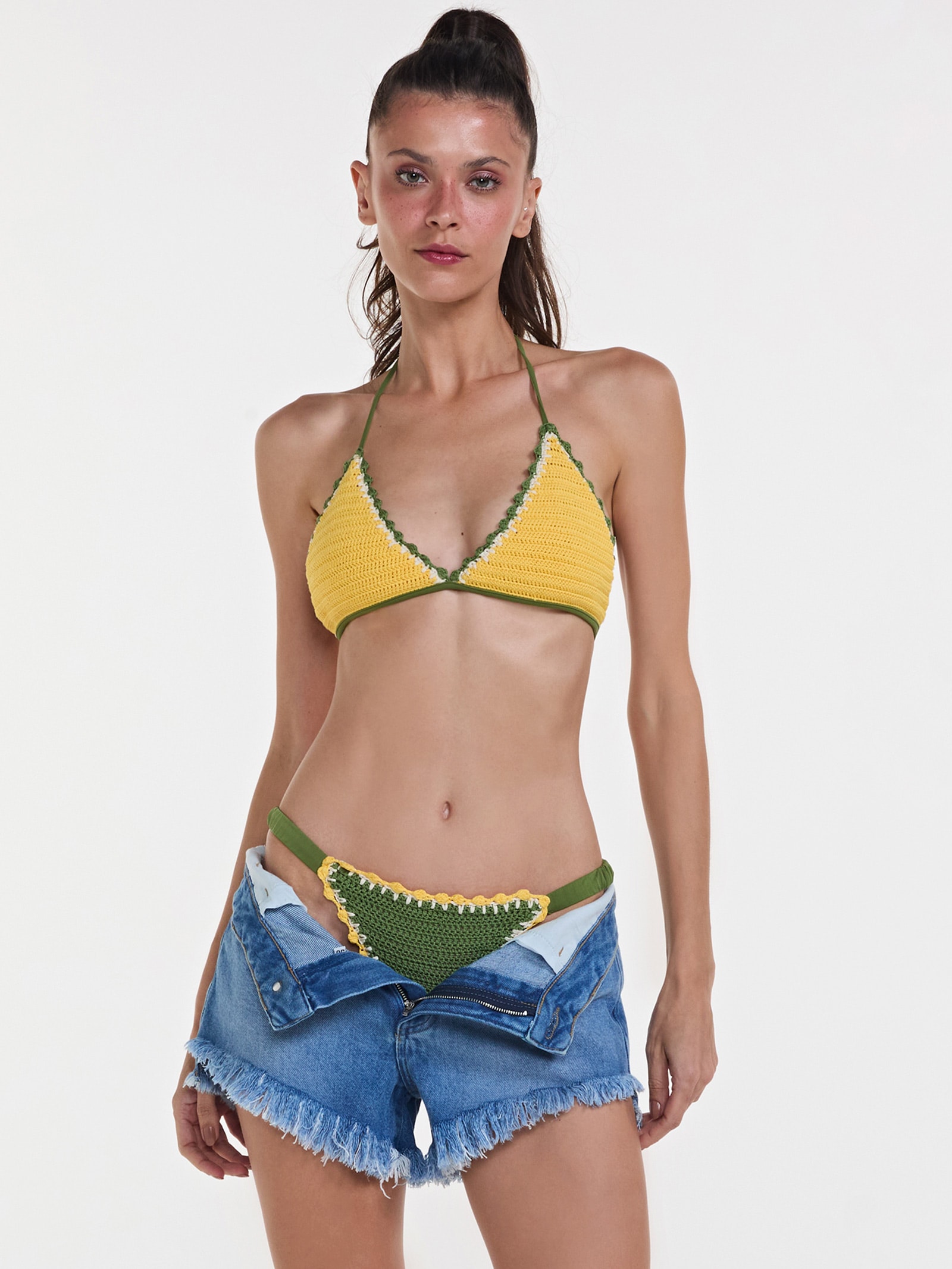 Shorts Feminino Jeans Leda Azul Triya