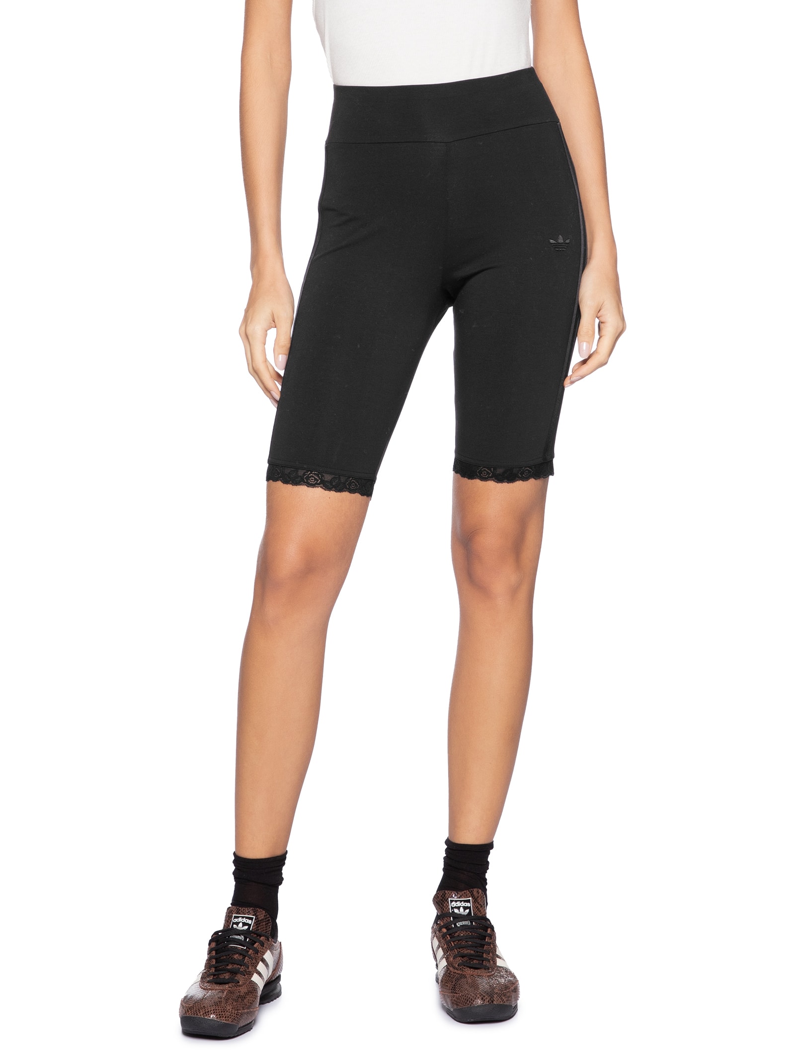 Shorts Feminino Lace Cycling S – Preto – Adidas Originals