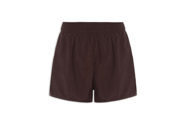 Shorts Feminino Liso - Marrom