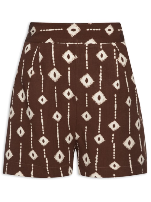 Shorts Feminino – Marrom