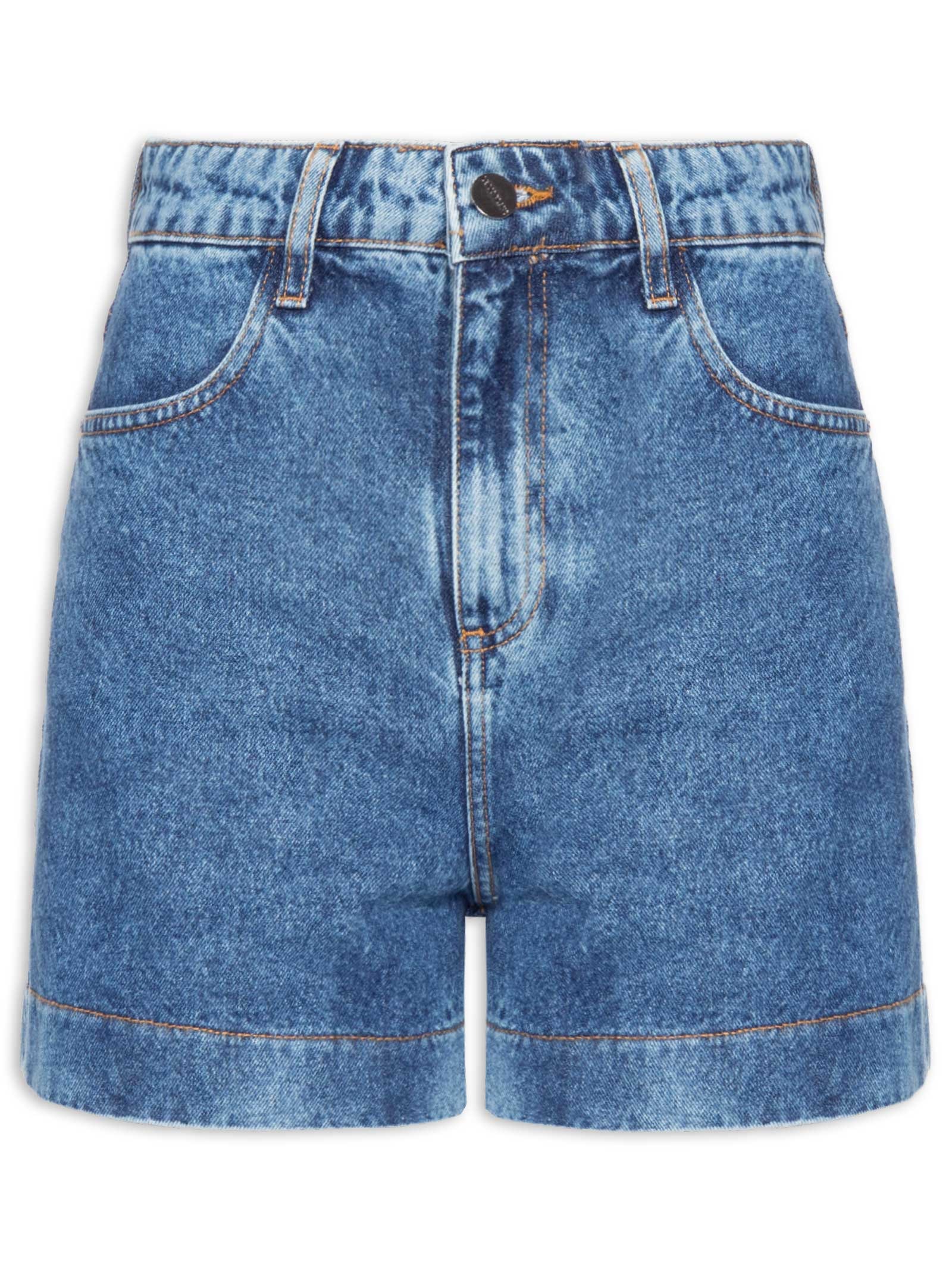 Shorts Feminino Nalu Azul Le Lis