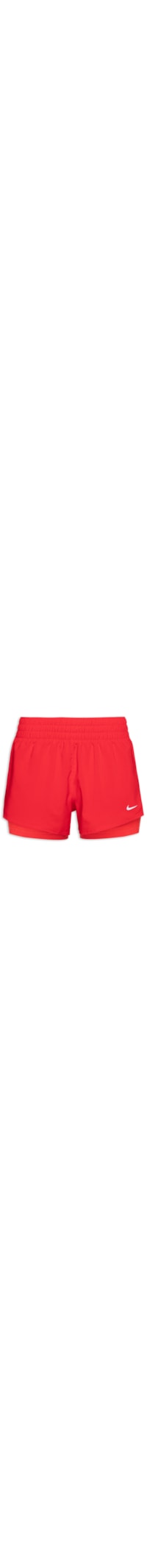 Shorts Feminino Nike One - Vermelho