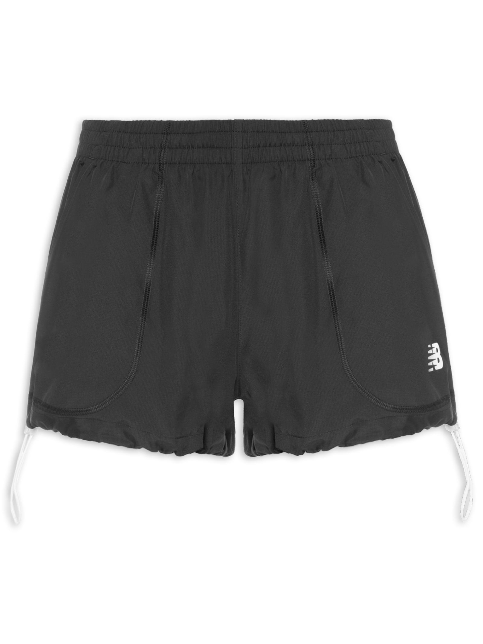 Shorts Feminino Trackside Woven Preto New Balance
