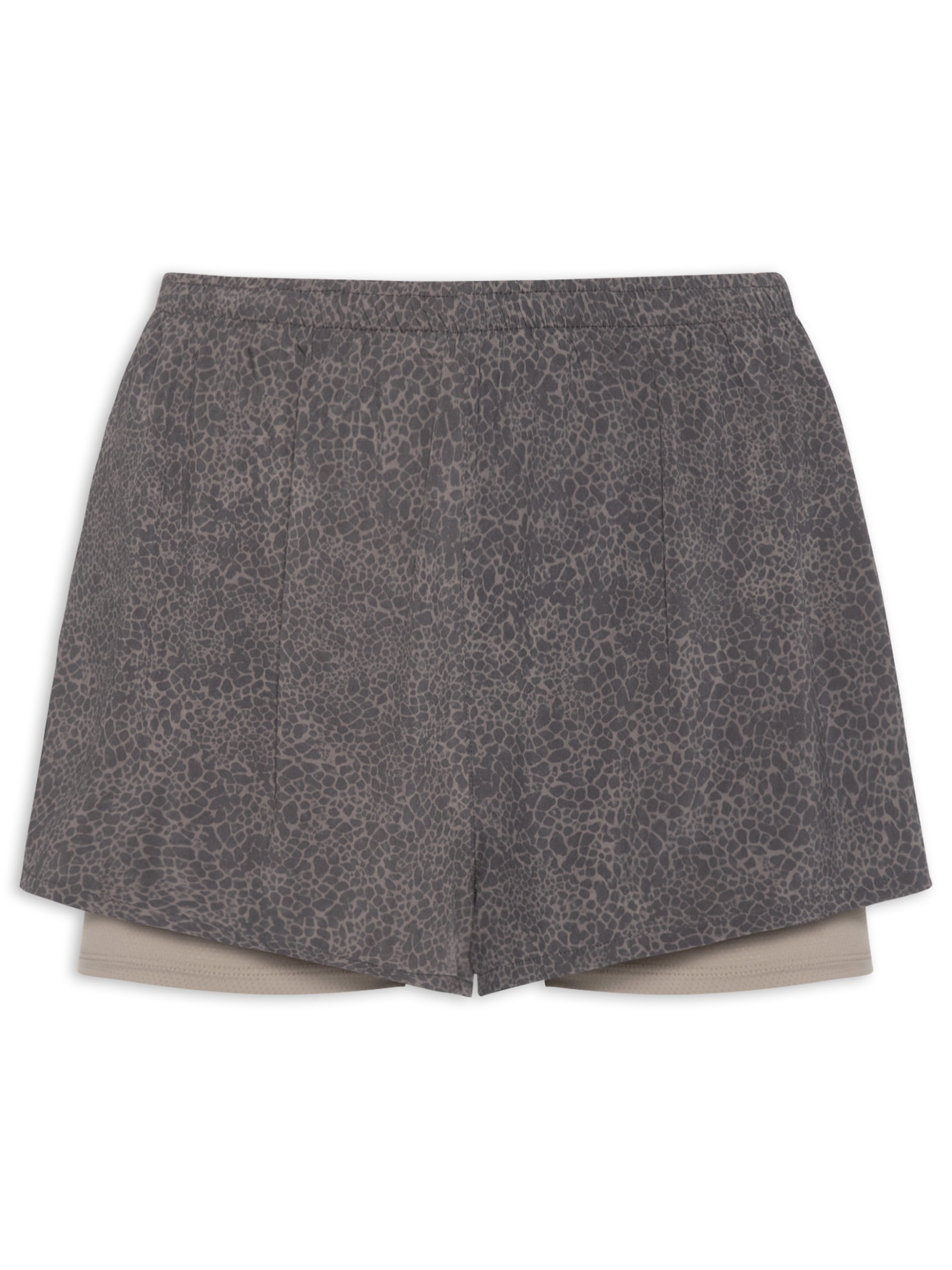 Shorts Feminino Wildskin Dryside Marrom Live!