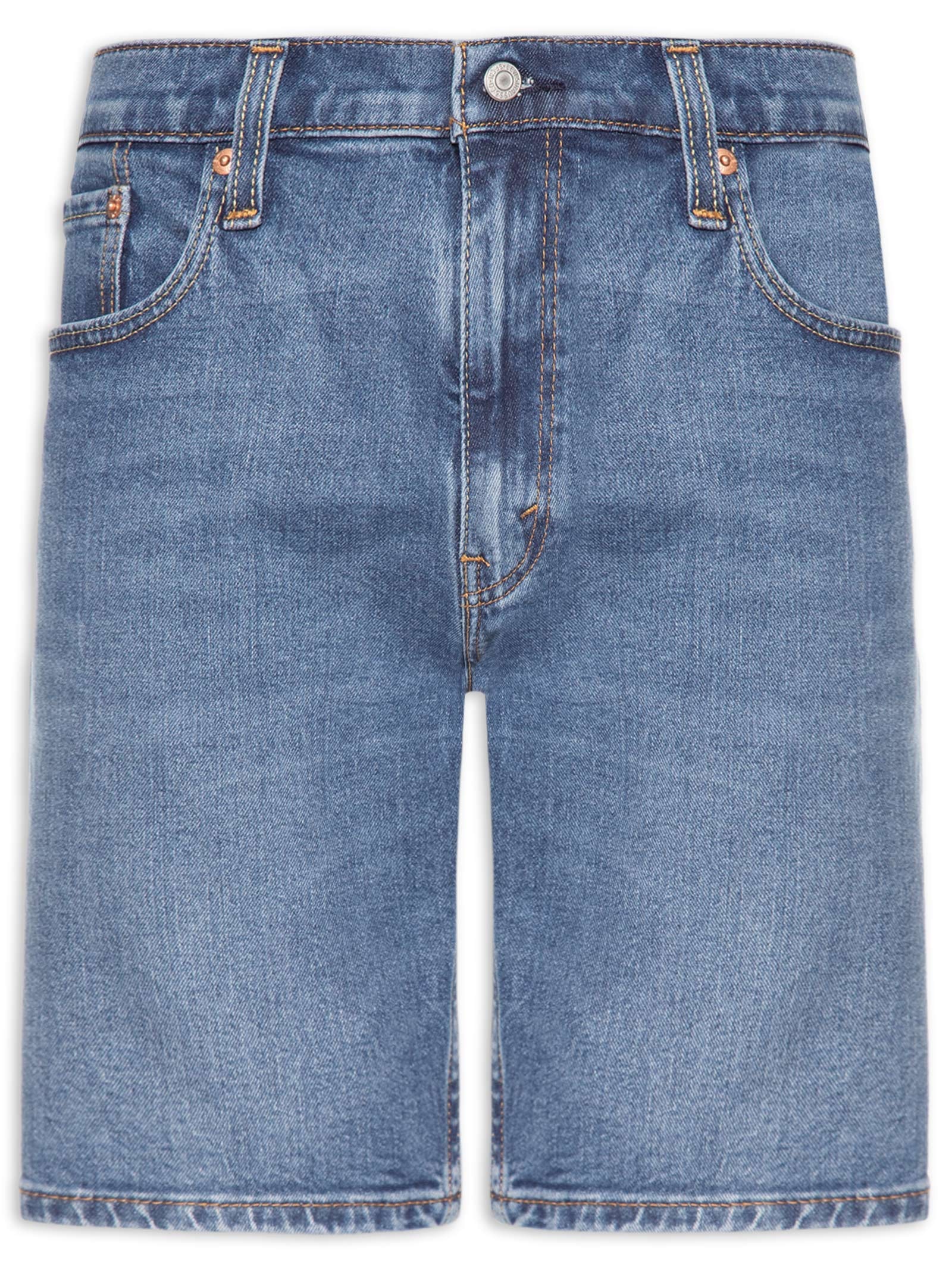Shorts Jeans Masculino 412 Slim Fit Azul Levi's