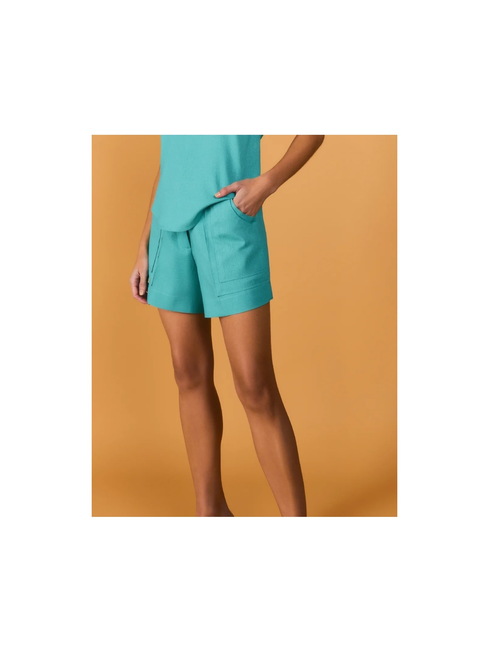 Shorts Mareh Tartaruga Verde Shop Ginger