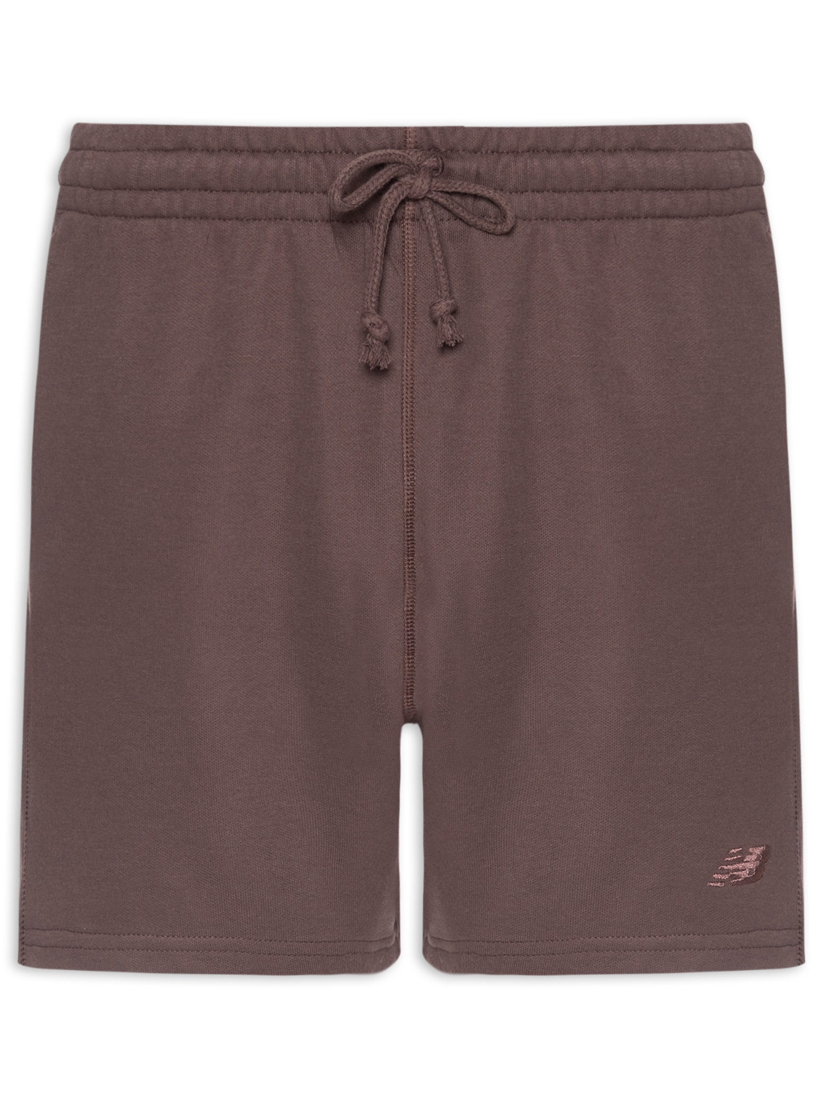 Shorts Masculino Athletics Small Logo 5 Marrom New Balance