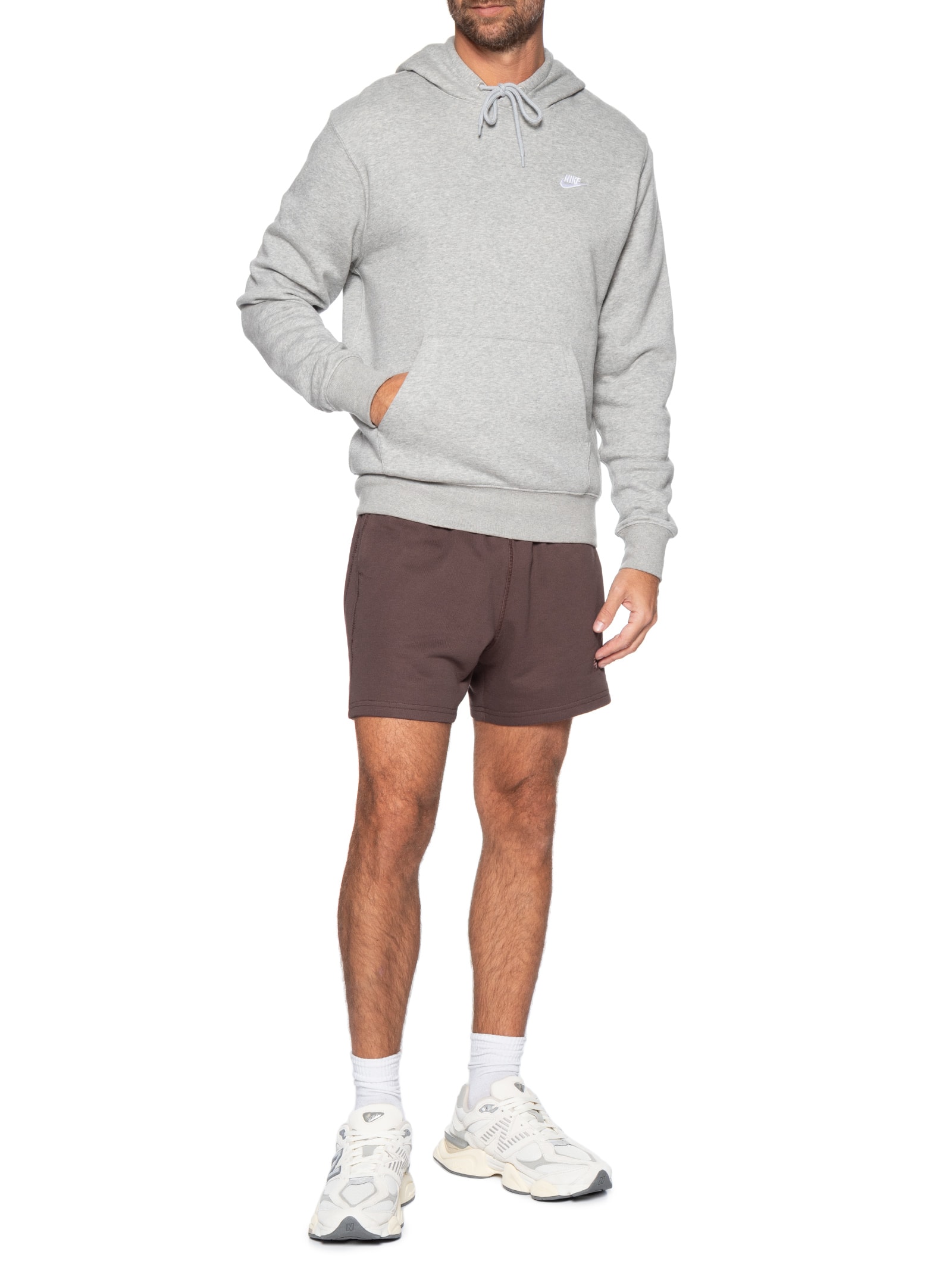 Shorts Masculino Athletics Small Logo 5 Marrom New Balance