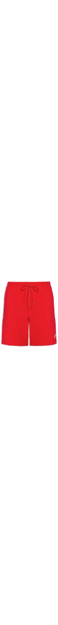 Shorts Masculino Club Knit - Vermelho