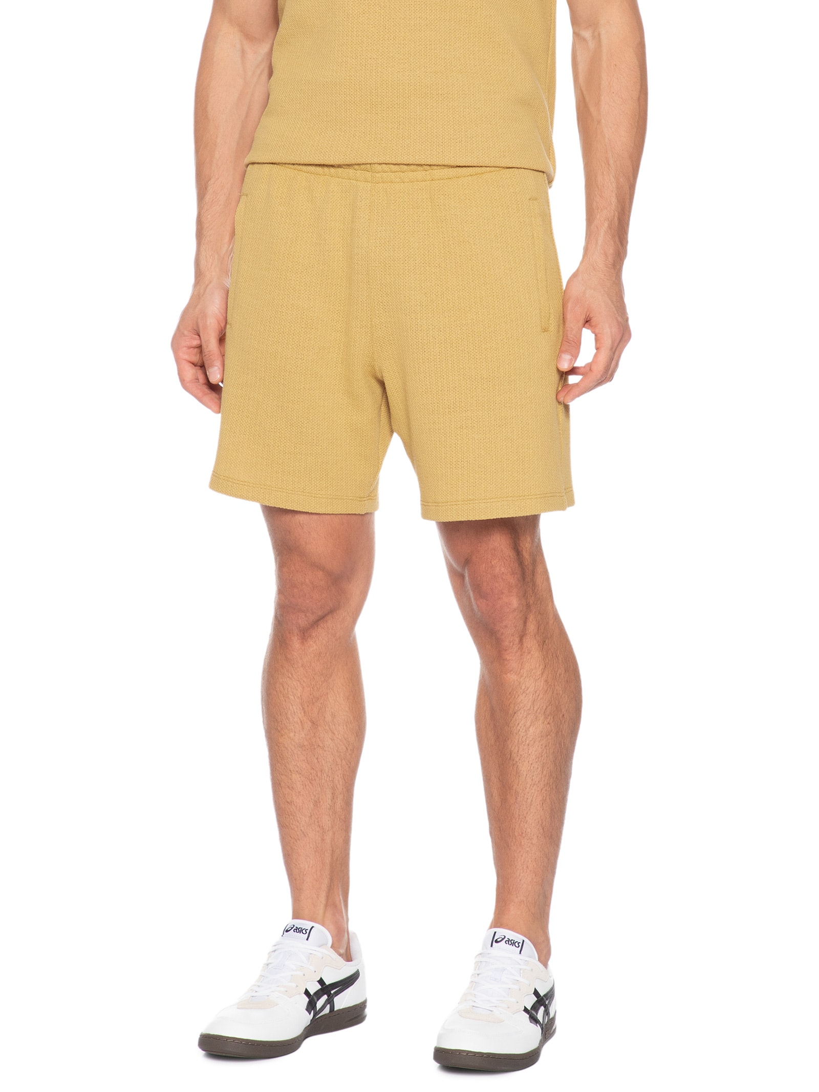 Shorts Masculino Comfort Knit Marrom Fila