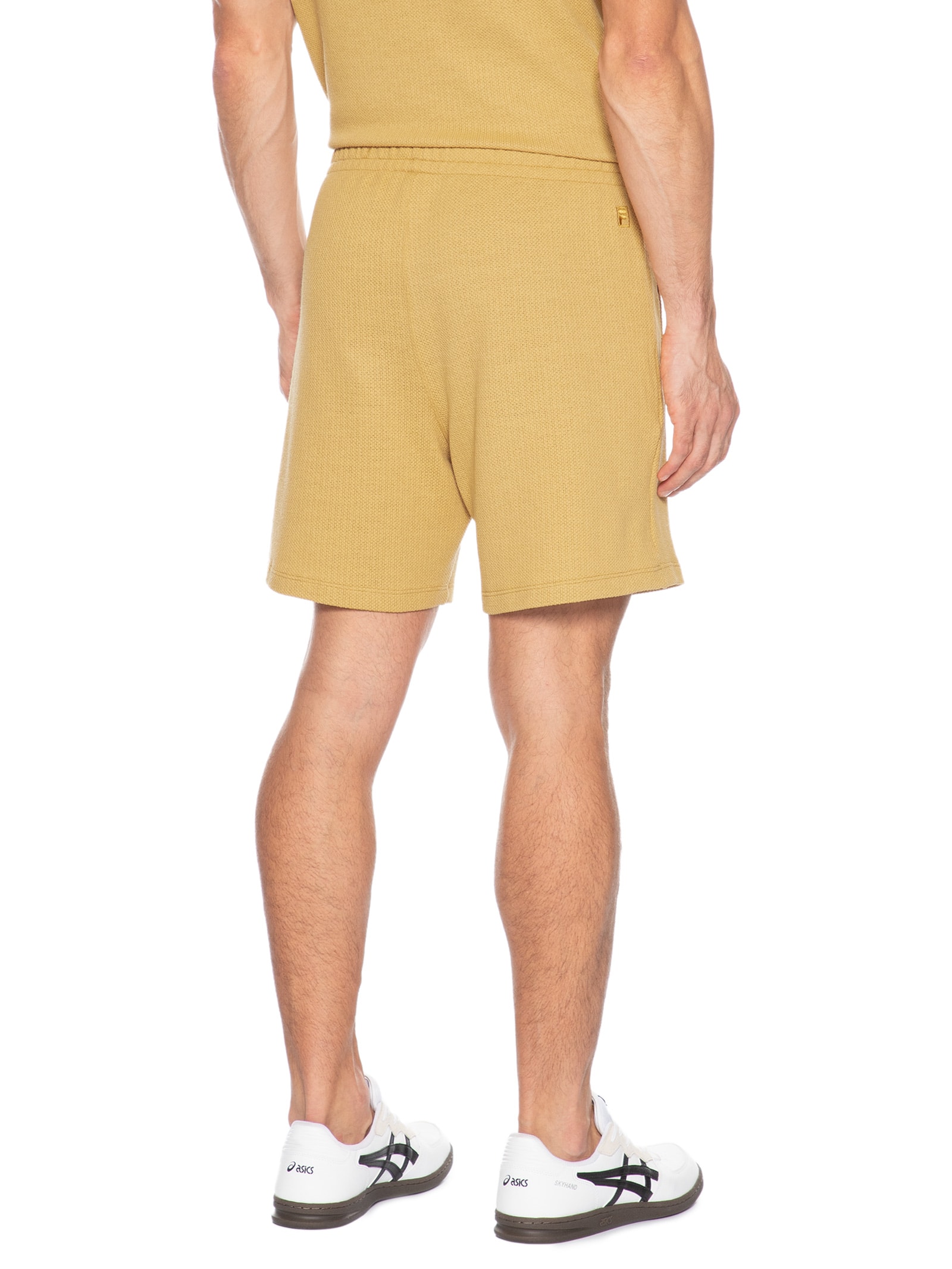 Shorts Masculino Comfort Knit Marrom Fila