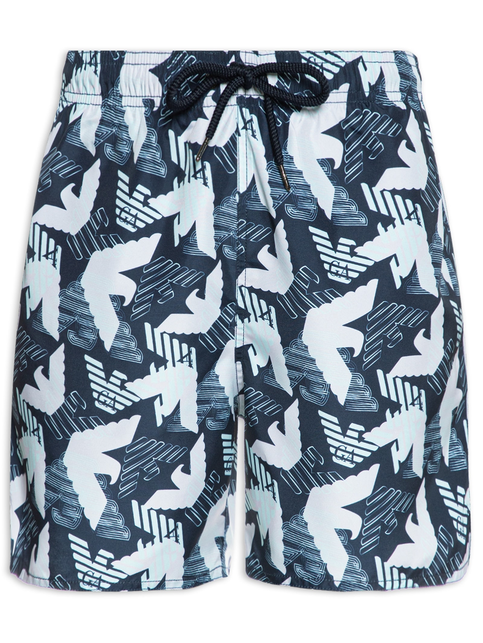 Emporio Armani Bodywear - Shorts Masculino De Banho - Azul