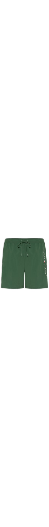 Shorts Masculino De Praia Bolso Com Zíper - Verde