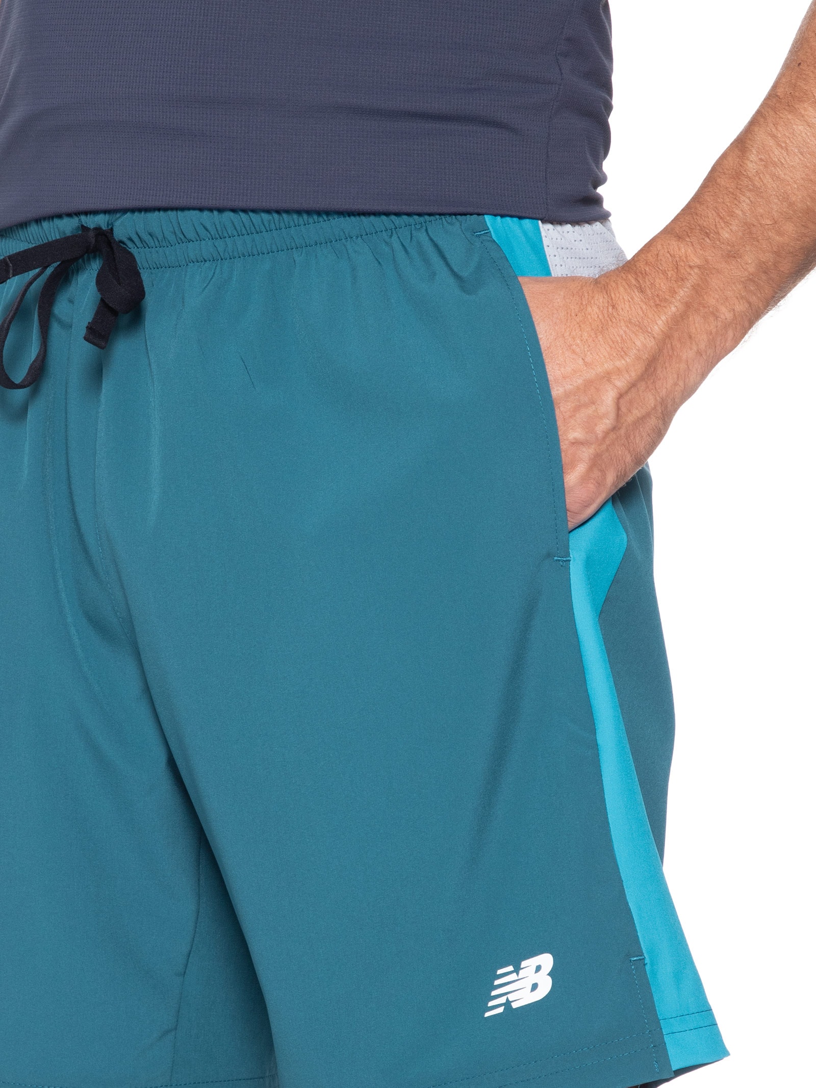 Shorts Masculino Fast Days 7 Azul New Balance