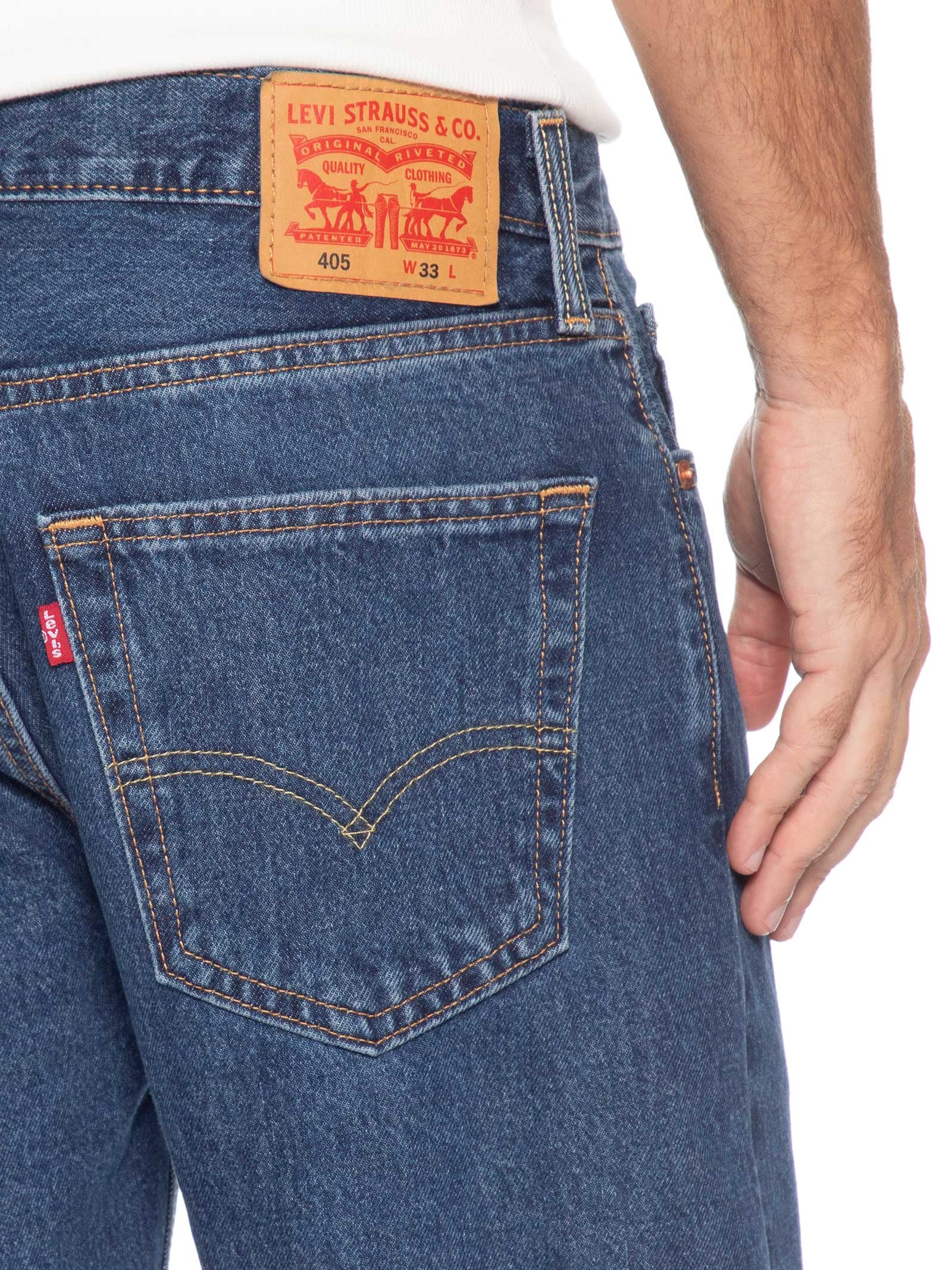 Shorts Masculino Jeans 405™ Standard Fit Azul Levi's
