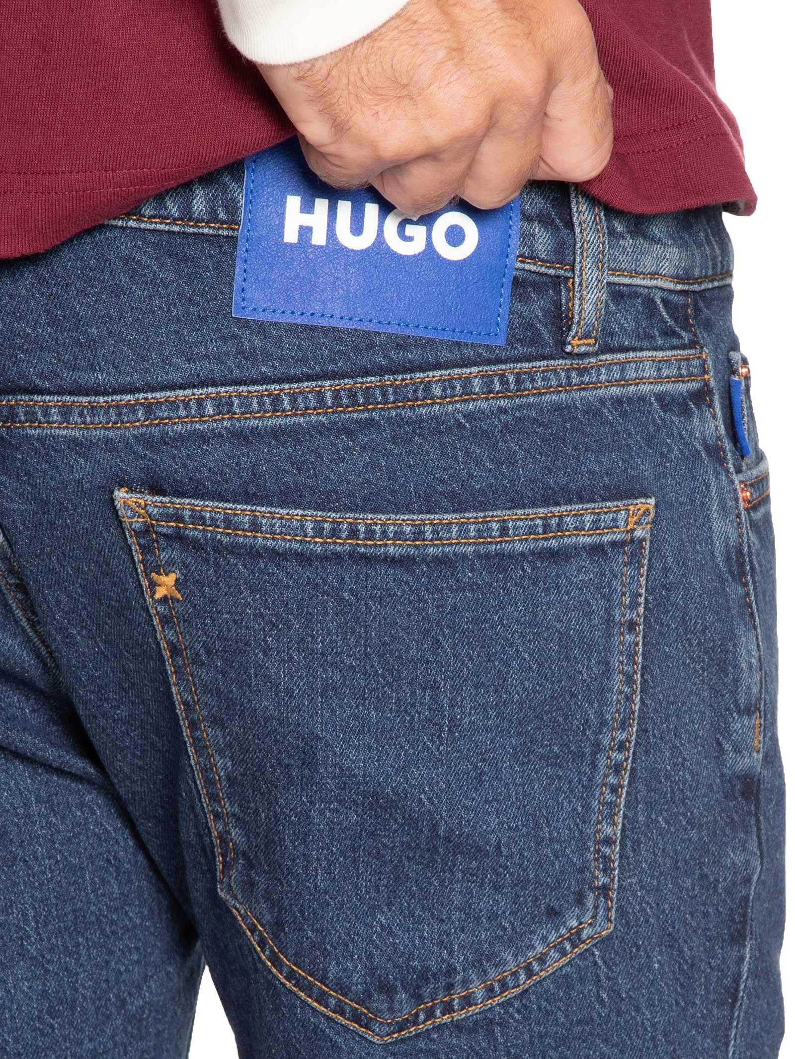 Shorts Masculino Jeans Ash/S Azul Hugo