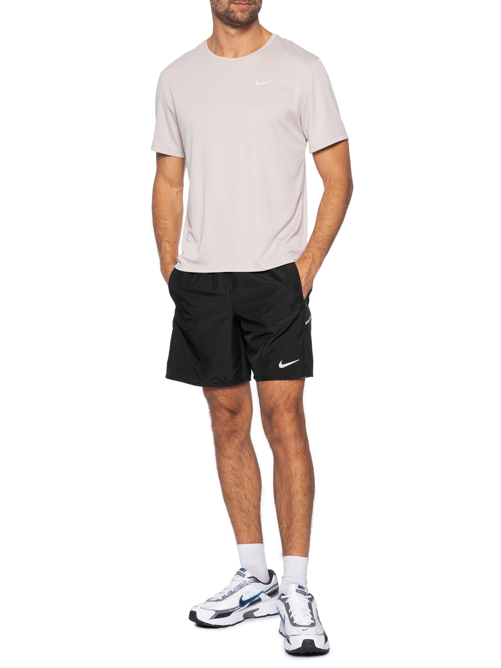 Shorts Masculino Miller Dri-Fit Preto Nike