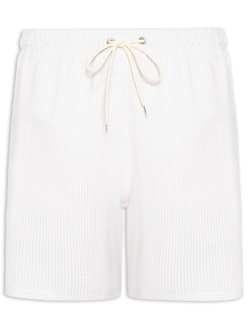 Shorts Masculino Praia Anarruga Vichy – Off White