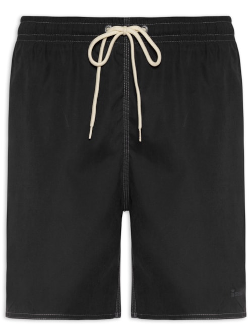 Shorts Masculino Praia Stoned Peach Touch - Preto