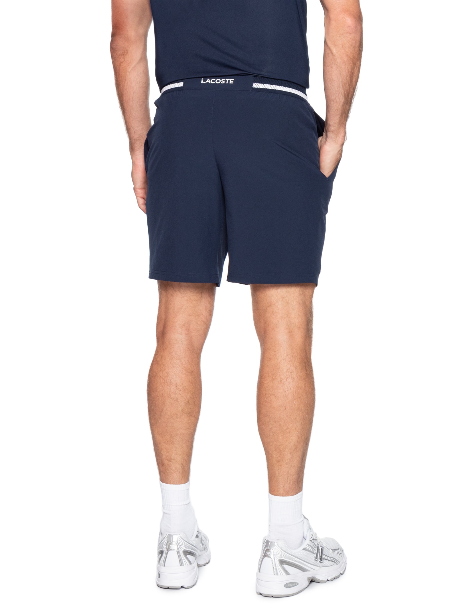 Shorts Masculino Regular Fit Novak Djokovic Azul Lacoste