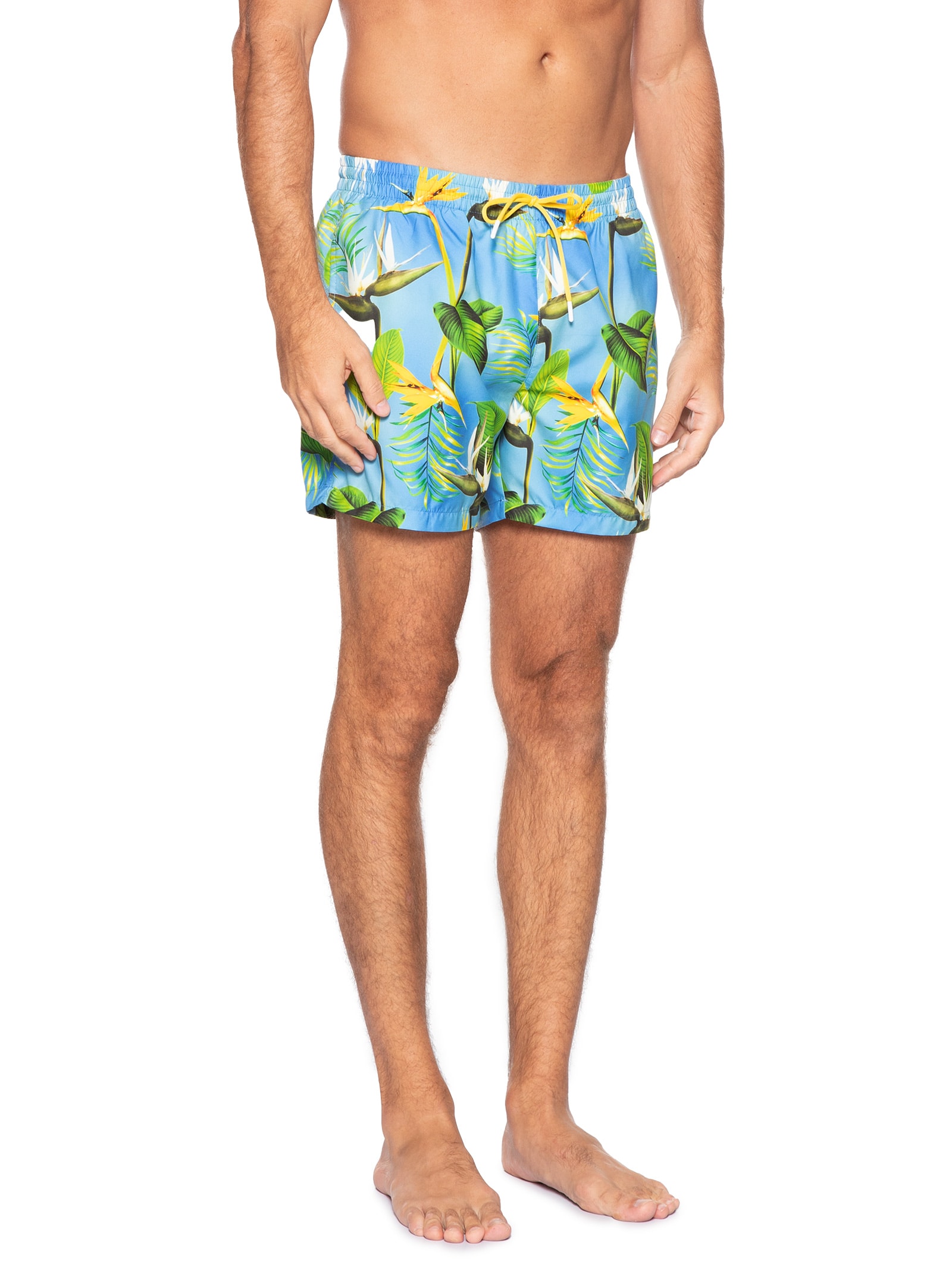 Shorts Masculino Swim Piranha Azul Boss