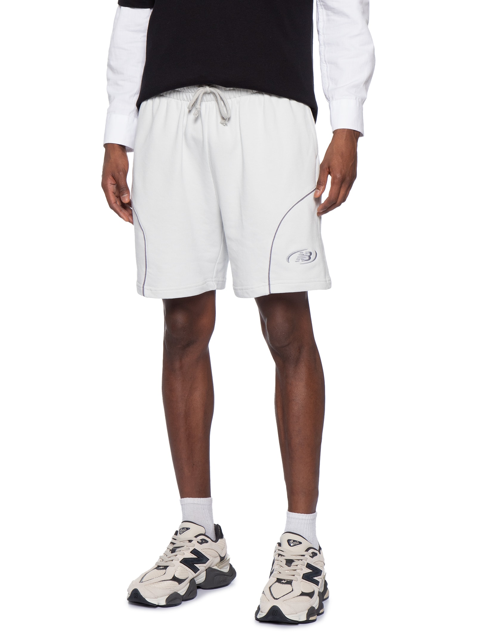 Shorts Masculino Trackside 7 Cinza New Balance