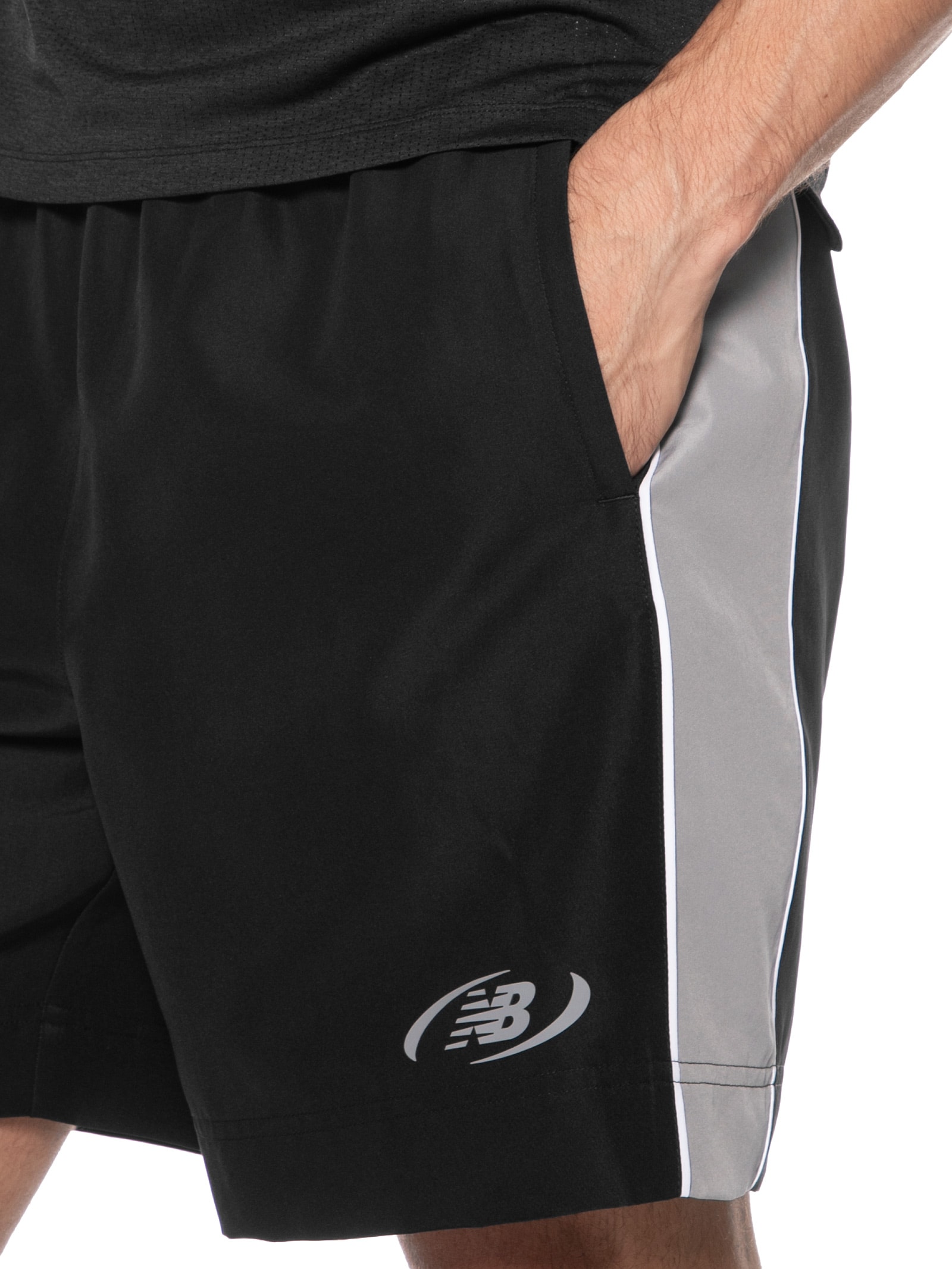 Shorts Masculino Trackside Woven 7 – Preto New Balance