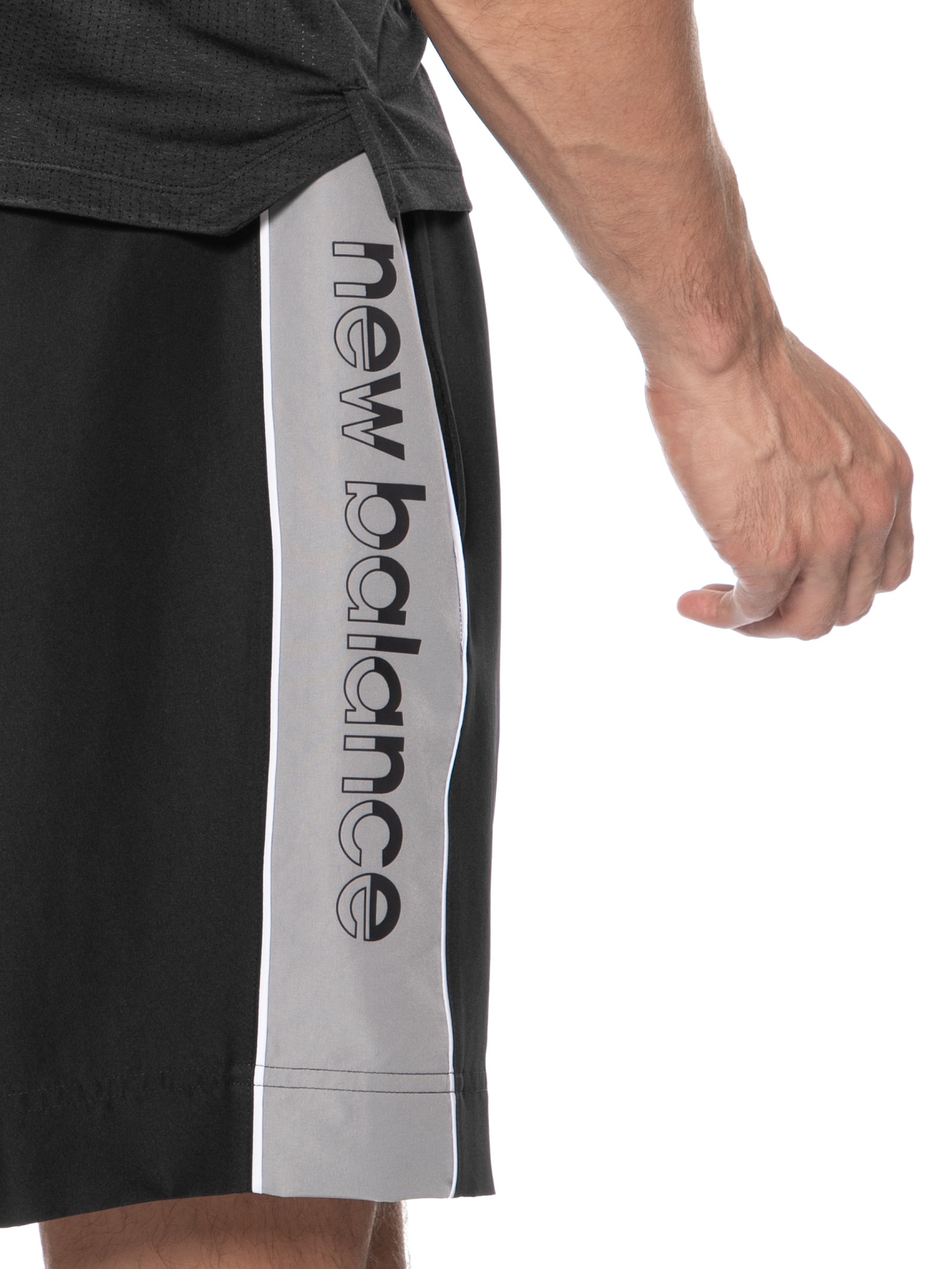 Shorts Masculino Trackside Woven 7 – Preto New Balance