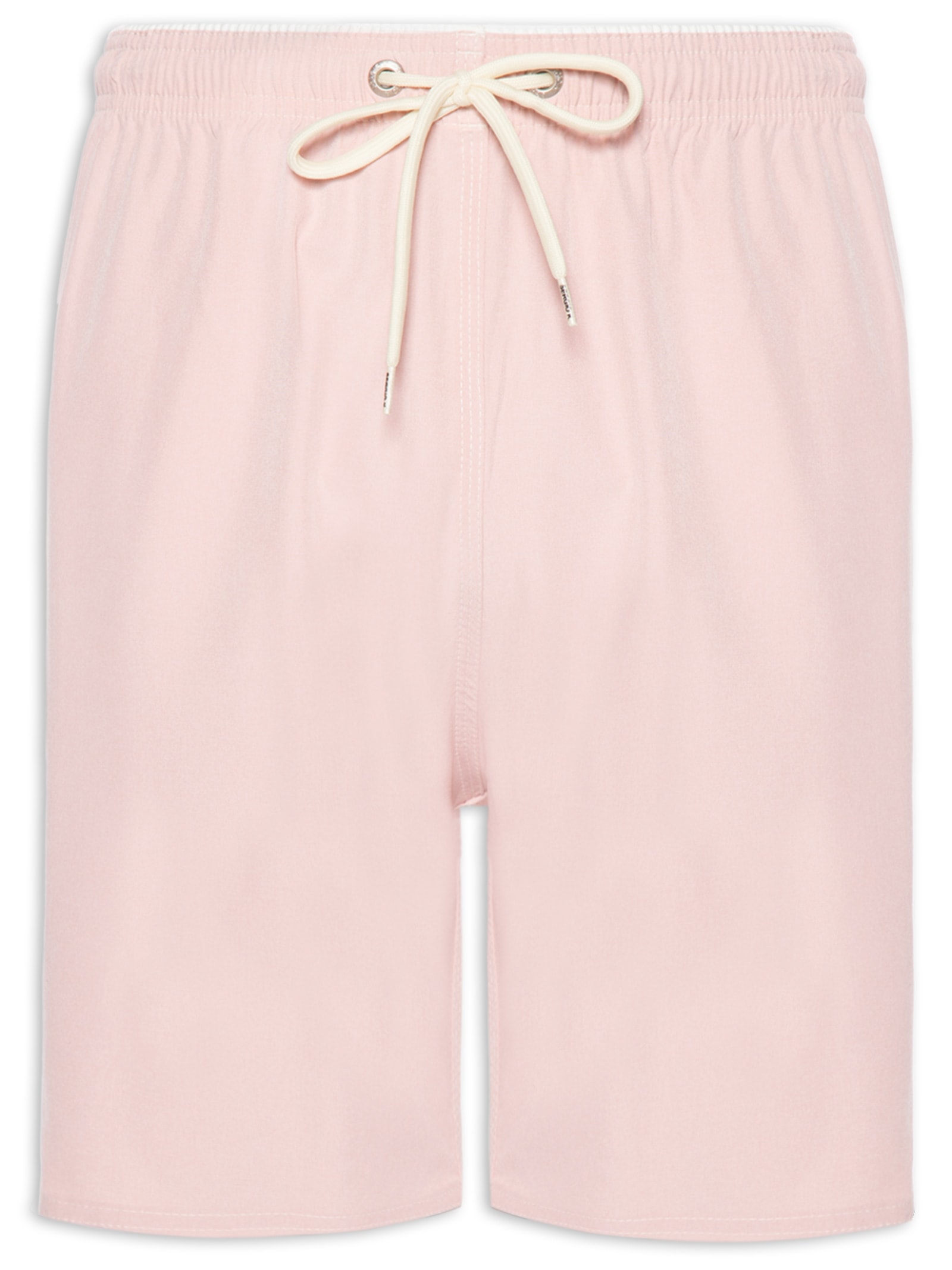 Shorts Praia Masculino Com Friso Rosa Sergio K