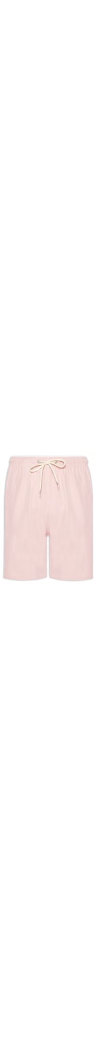 Shorts Praia Masculino Com Friso - Rosa