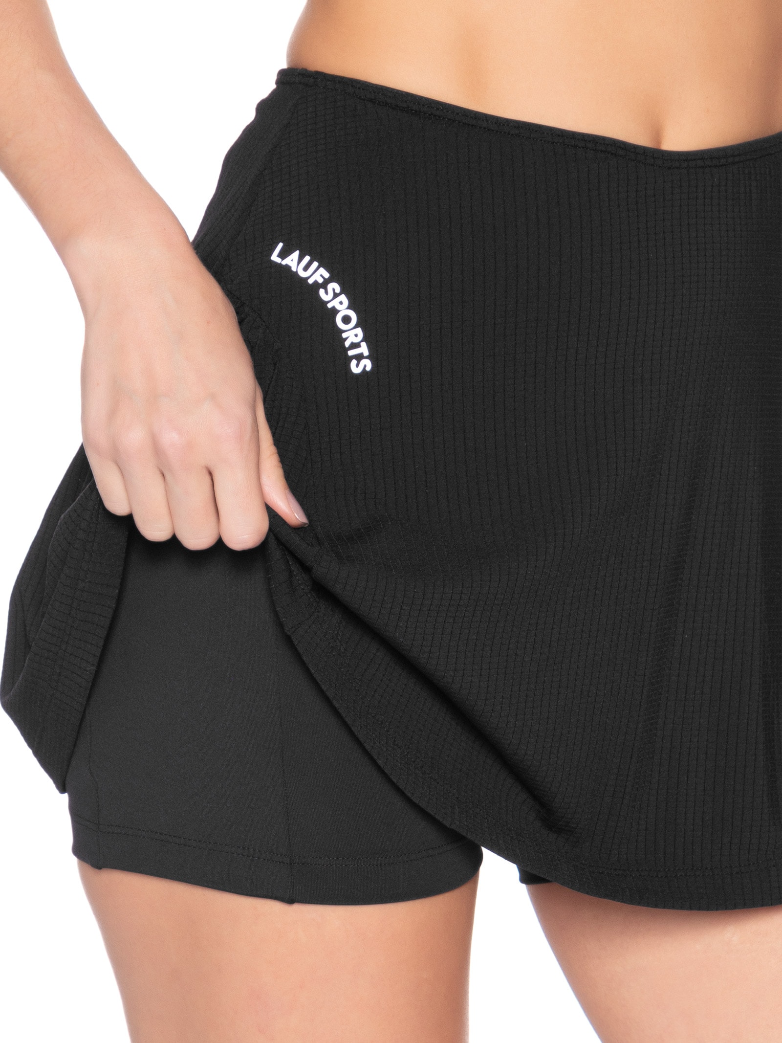 Shorts Saia Feminino Sonho Preto Lauf