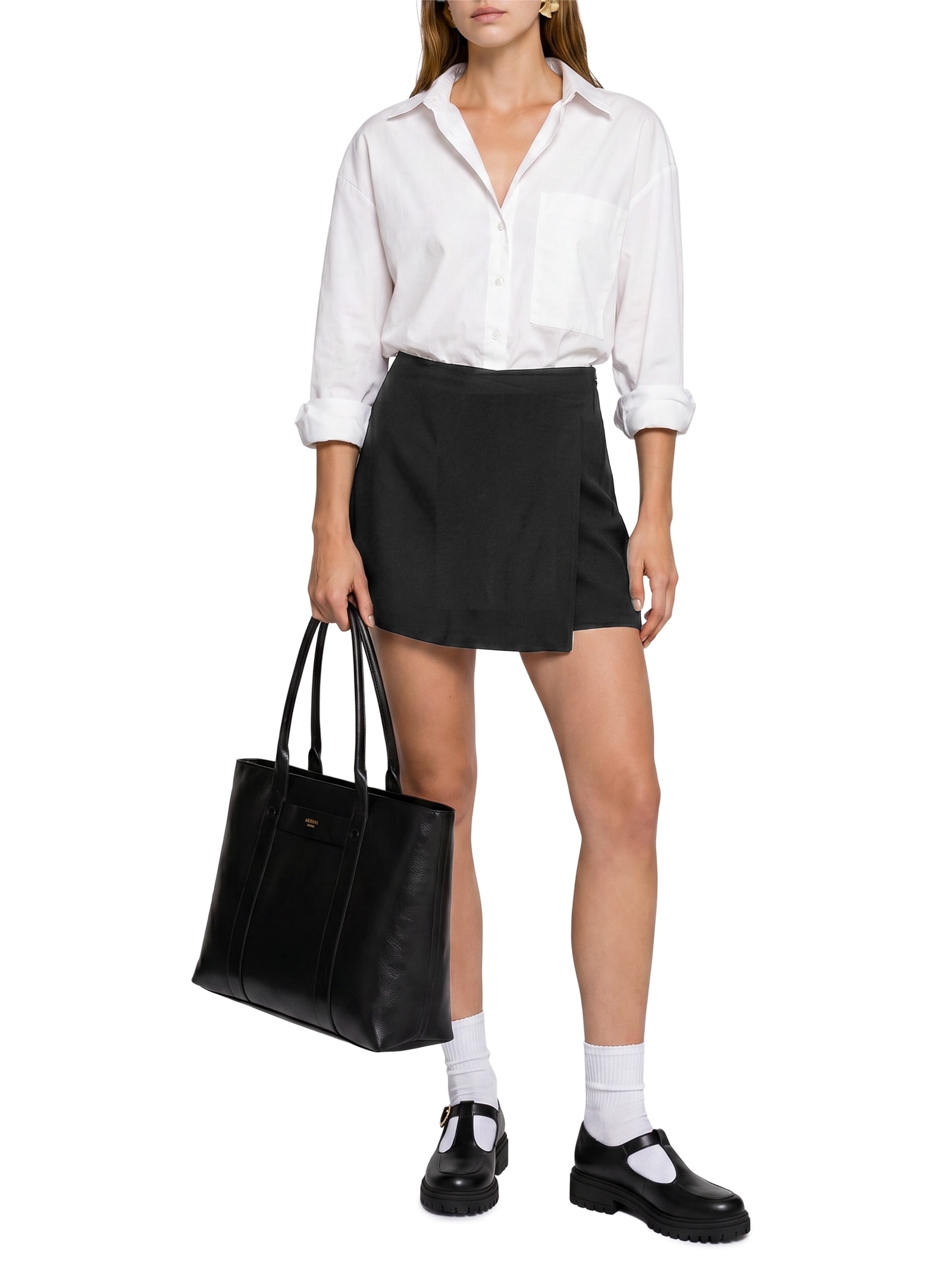 Shorts Saia Sensoriale Preto Lez A Lez