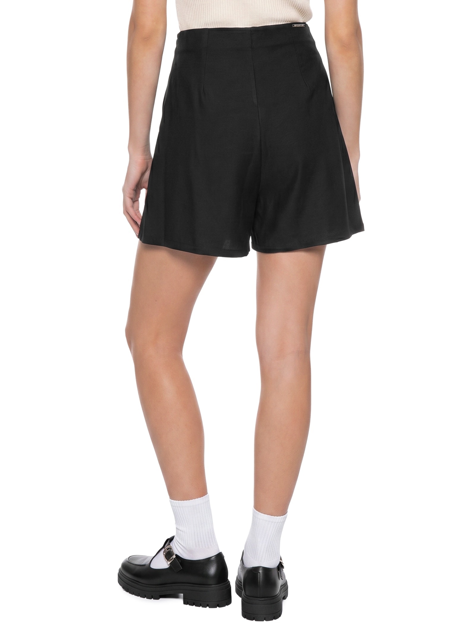 Shorts Saia Sensoriale Preto Lez A Lez