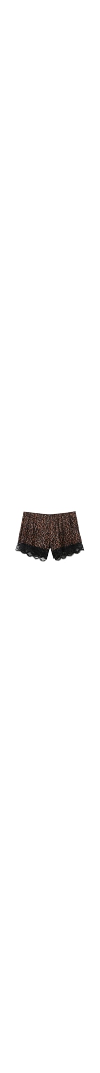 Shorts Sensual Attitude Em Viscose - Marrom