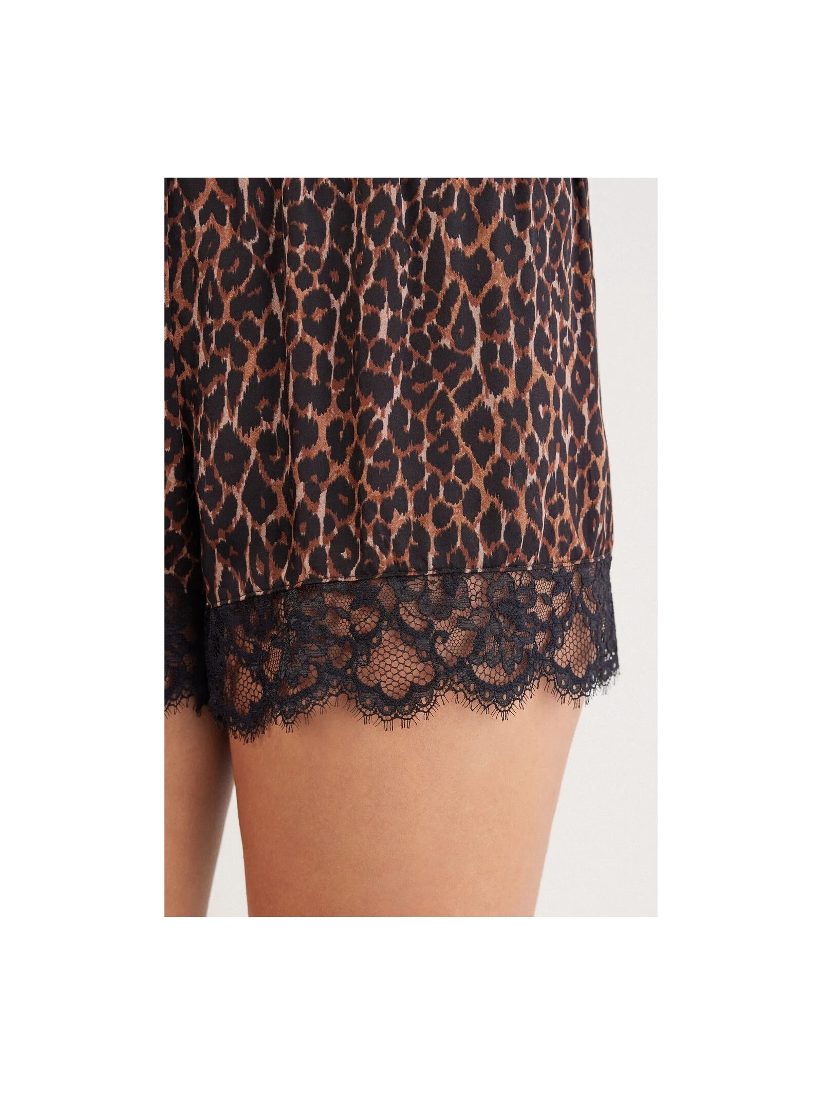 Shorts Sensual Attitude Em Viscose Marrom Intimissimi