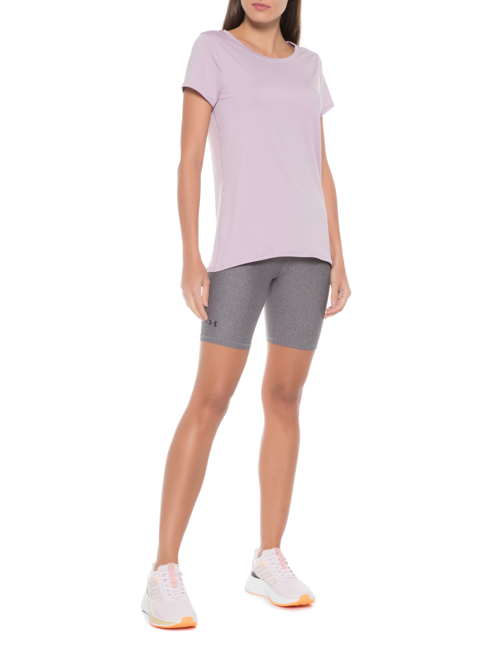 Shorts Ua Bike ShortShort Feminino Ua Bike Short Cinza Under Armour