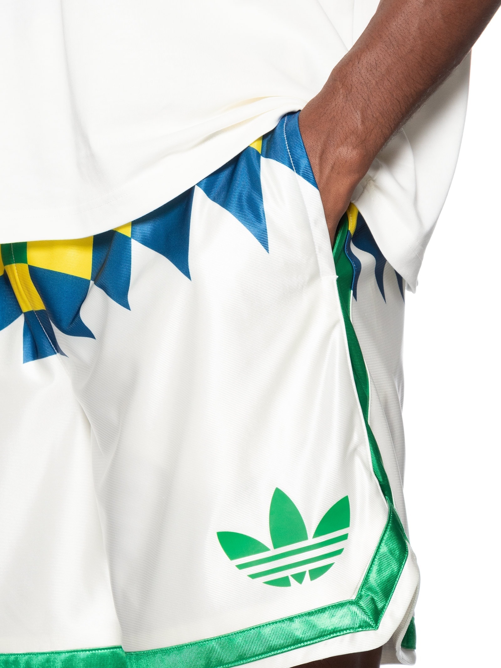 Shorts Unissex Copa Print Branco Adidas Originals