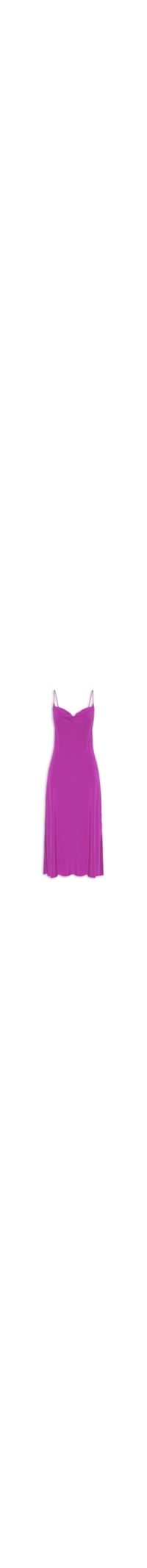 Slip Dress Seda Degagê - Rosa